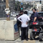 שוטר מוצב במקום