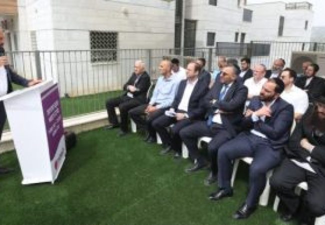 מעמד הפתיחה החגיגי במעמד רבנים ואישי ציבור