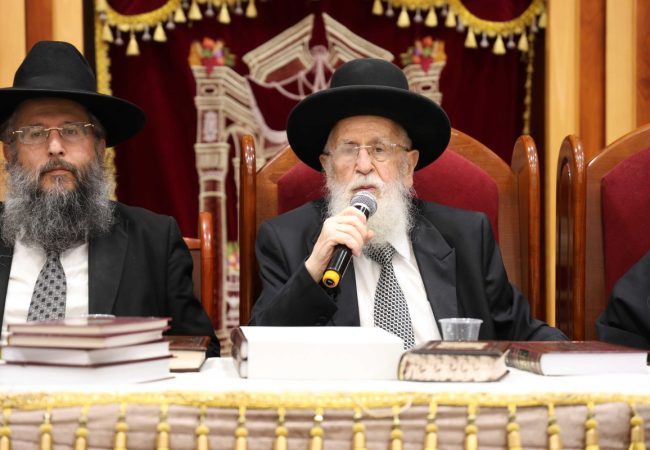 ראש הישיבה ב'באר יהודה' | צילום: דוד ארזני