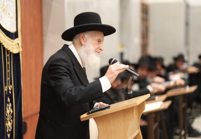 מעמד הכנה וחיזוק בישיבת 'אהל תורה' | צילום: יעקב כהן
