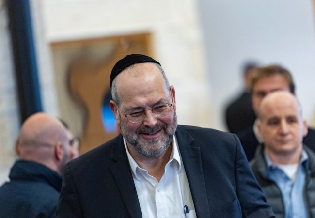 מ"מ רה"ע אליעזר ראוכברגר | צילום: חיים גולדברג/פלאש 90