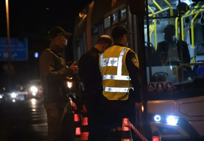 שאטלים לקבר רחל, צילום: דוברות המשטרה