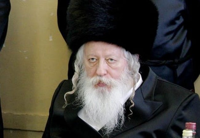 האדמו"ר מגור. צילום: שוקי לרר
