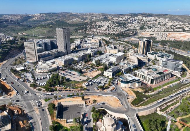 מגדלי ההייטק בהר חוצבים | קרדיט: מִנהלת הר-חוצבים
