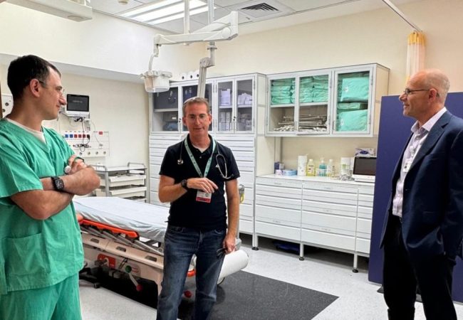 החדר החדש בבית החולים שערי צדק | צילום: באדיבות המצלם